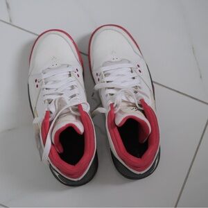 Air Jordan Flight Origin BG 'White Fire Red' SNEAKERS